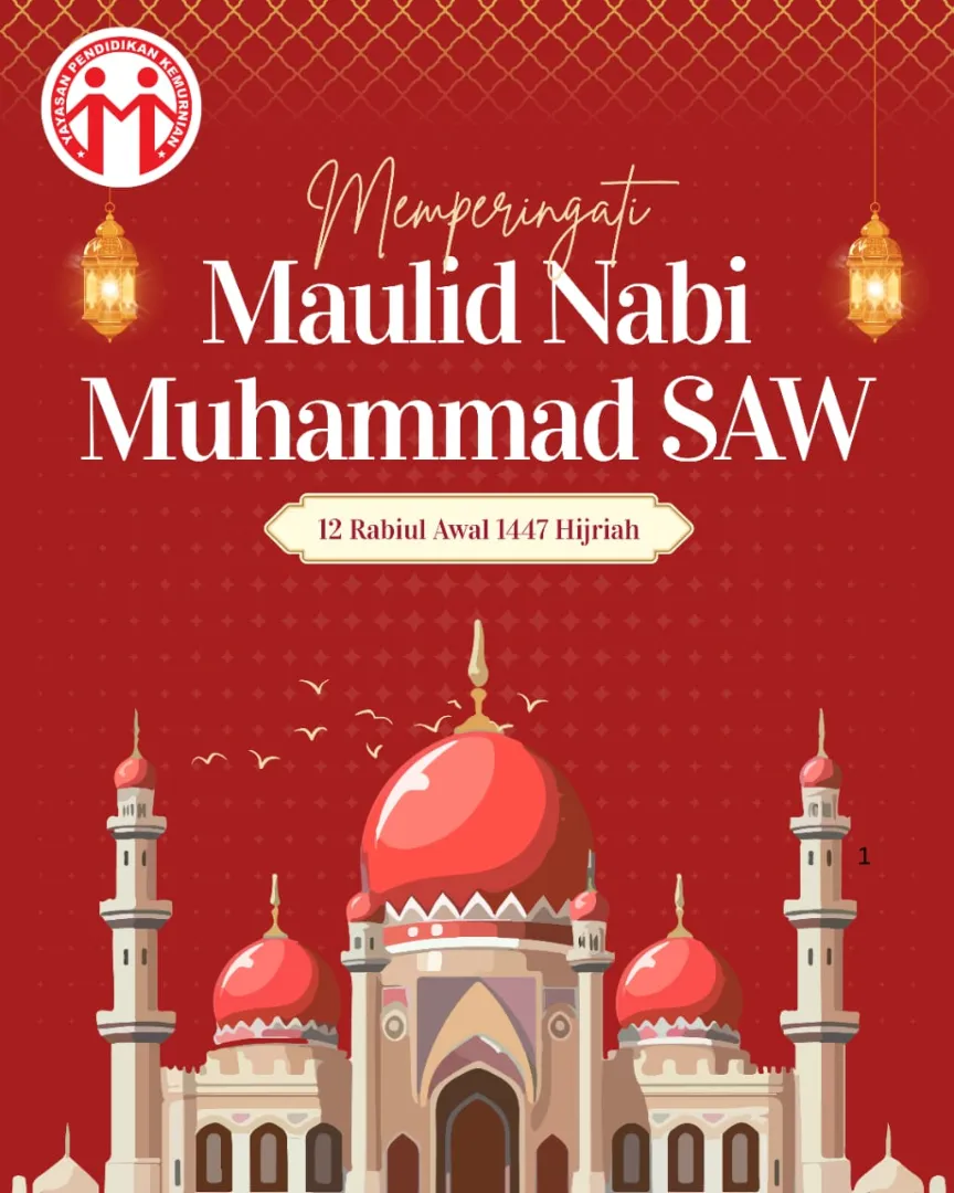 Hari Maulid Nabi Muhammad SAW 12 Rabiul Awal 1447 H